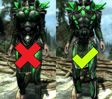 amidianborn and immersive armors compatibility