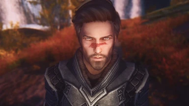 Hawke from Dragon Age blood smear inspired