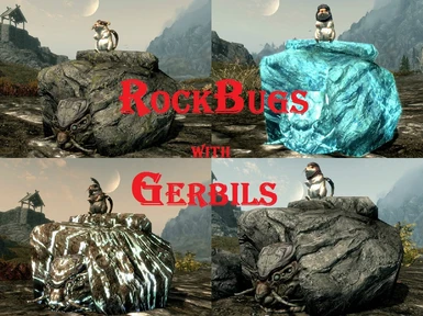 Rock Bugs with Gerbils