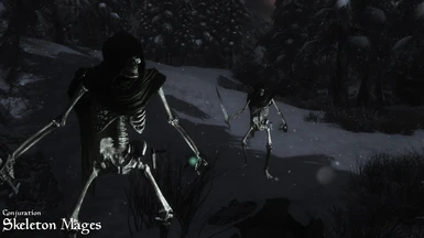 Conjuration Skeleton Mages