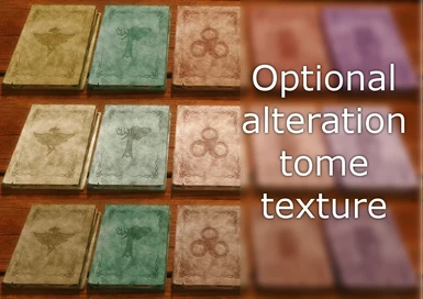 Optional alteration tome