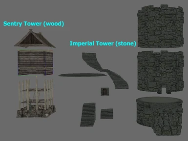 Towers in parts