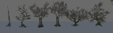 Cuttable Trees - reach and tundre tree