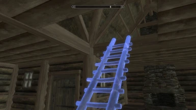 Knock out a ceiling square and add a ladder