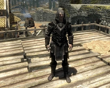 Ebony Valkyrie Armor - Light Armor at Skyrim Nexus - Mods and Community