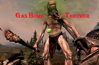 Gas Bomb Thrower 
