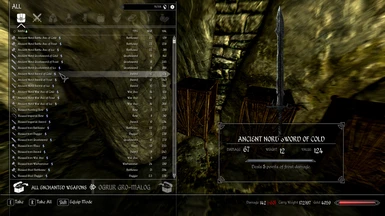 Ancient Nord Sword Of Cold