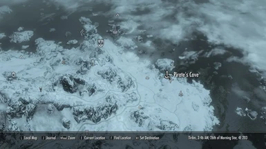 Map Pirates Cove