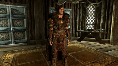 Male Light Armor - Helmet and Cloak