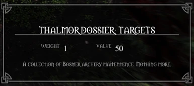 Thalmor Dossier Targetrs