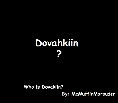 Who is dovahkiin