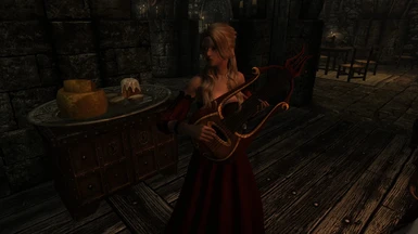 --Thank you-- Ordinary Women - Lisette the Bard with dress from zzjay Skyrim Attire V2