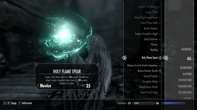Holy flame spear