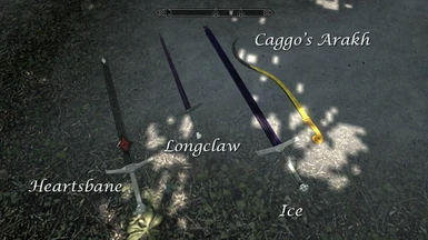 Four swords from initial mod release--Ice has been updated since
