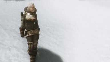 Anika with her Skaal armor