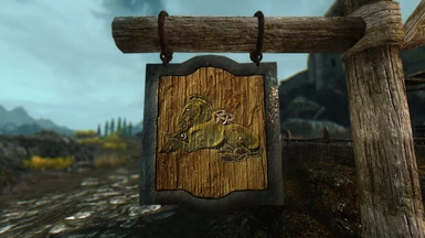 Stable Sign - Outside Whiterun