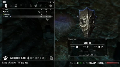 Vahlok the Mask-New Priest Mask at Skyrim Nexus - Mods and Community