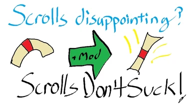Scrolls Don't Suck