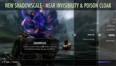  New Shadowscale power - near invisibility and poison cloak