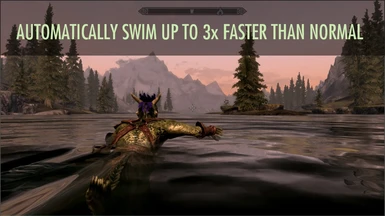  Automatically swim up to 3x faster