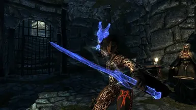 Skyrim bound sword mod