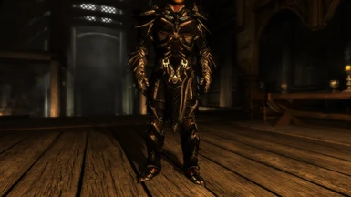 Body with Daedric armor