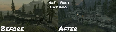 Before and After - Fort Amol