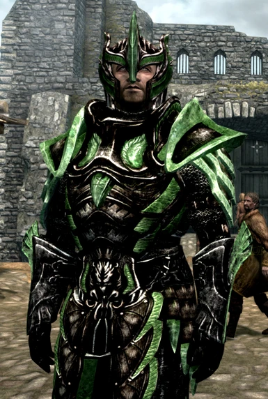 male dark emerald