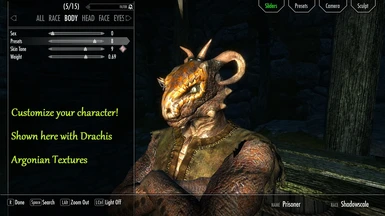 with Drachis Argonian Textures