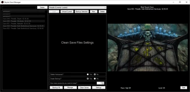 skyrim save game script cleaner incompatibility