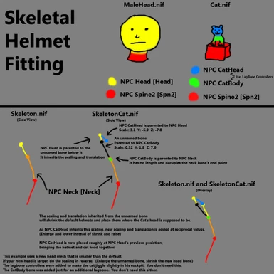 FancyPants Skeletal Helmet Fitting Chart