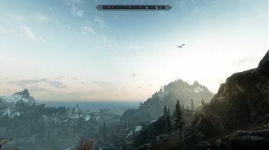 Example of Frigid Skyrim combined with Antialias and Sharpen Effect by some dude