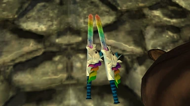 Rainbowwrath The Avenger Unicorn Sword At Skyrim Nexus - 