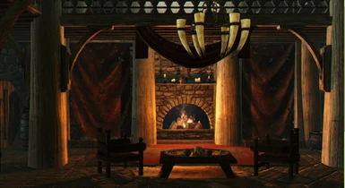 Main Hall - Fireplace