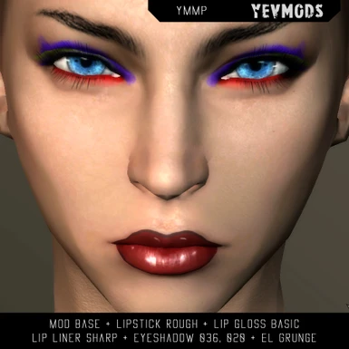 YevMods - Makeup Pack - YMMP 4K 2K at Skyrim Nexus - mods and community