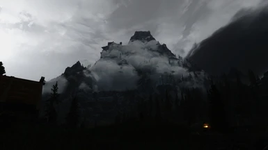 Cloudy montains