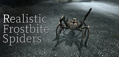 Realistic Frostbite Spiders