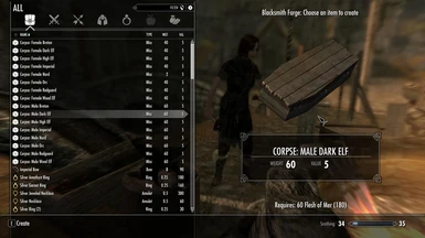 Craftable Corpses