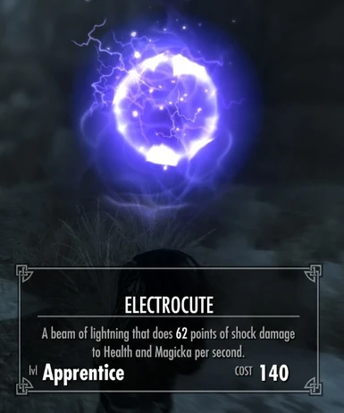 electrocute spell