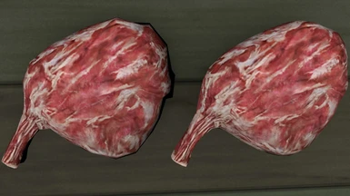 Beef Meat Before After