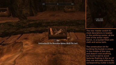The Hideaway - A Buildable Cave Home, The Elder Scrolls Mods Wiki