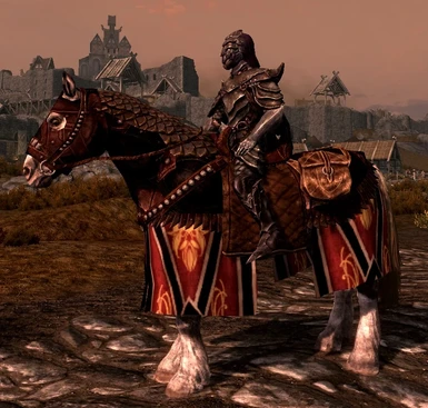 Long Armored Horse