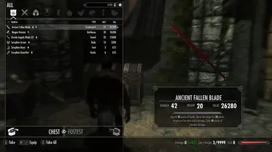 skyrim angel race mod