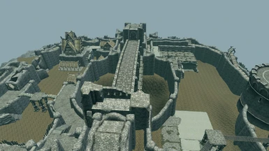 WIP - Top view of Soul Spires Castle