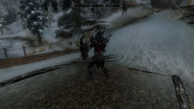 Throwing Some Javelins at Angi's Camp (XPMSE Frostfall Belt-fastened Quiver Style)