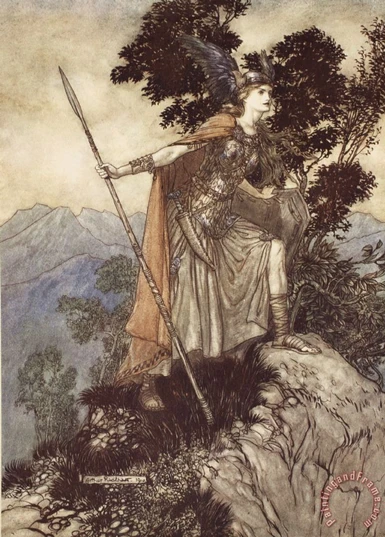 brunnhilde from the rhinegold and the valkyrie