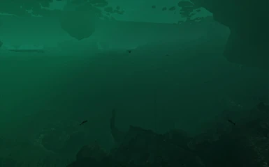 Tropical Skyrim - Underwater Water Color Test