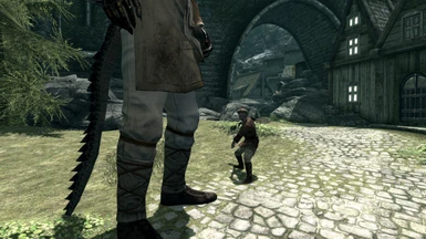 Kenny defends the Dragonborn