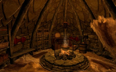 Orcish Hut Interior