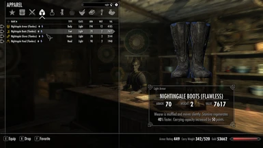 New Boot Stats - level 32 and up